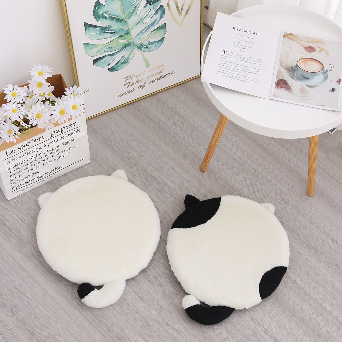 Round Cat Cushion-Kawaii Dream
