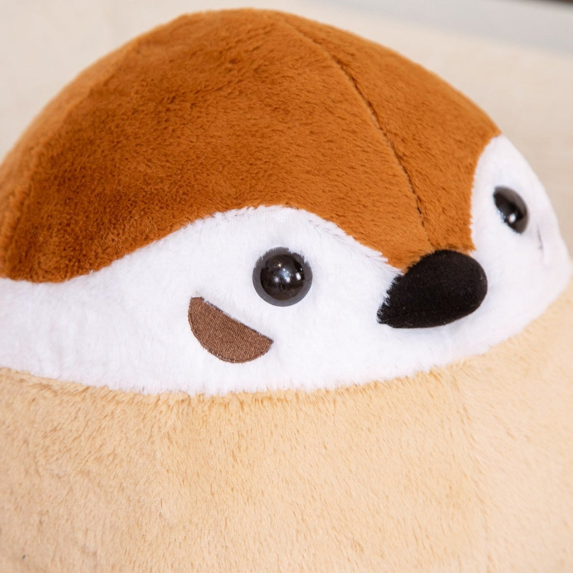 Round Chonky Sparrow Raven Crow Bird Plushies-Kawaii Dream