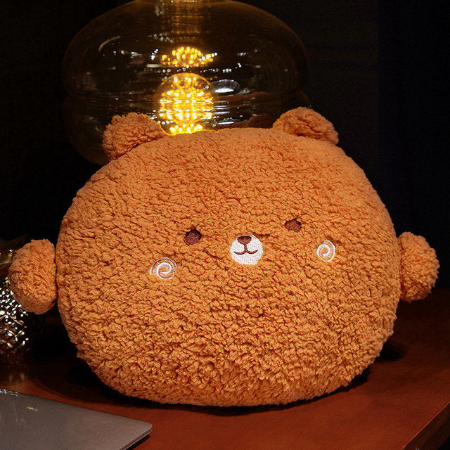 Round Fluffy Animal Pillow Plushie Collection-Kawaii Dream