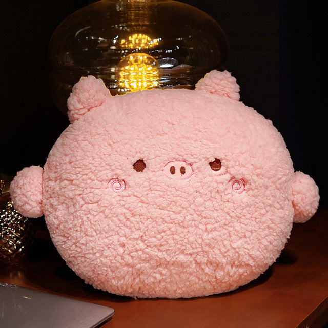 Round Fluffy Animal Pillow Plushie Collection-Kawaii Dream