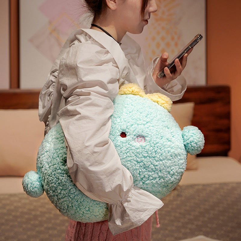Round Fluffy Animal Pillow Plushie Collection-Kawaii Dream