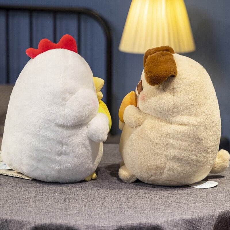 Round Fluffy Chonky Squad Plushies-Kawaii Dream