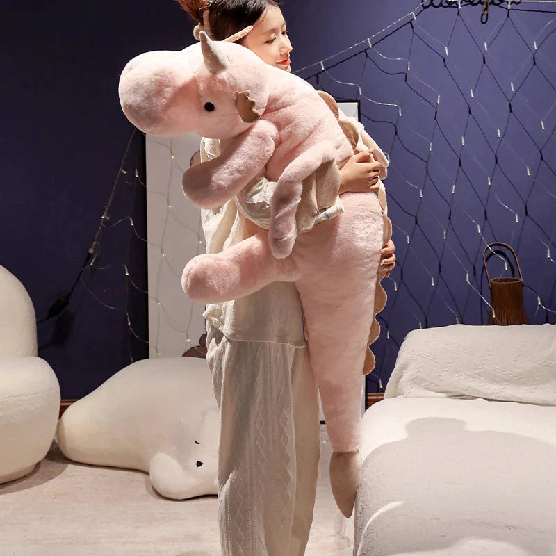 Ryoko and Nuri the Horned Dragon Plushies-Kawaii Dream