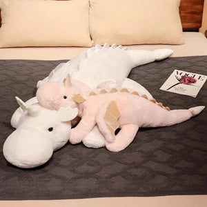 Ryoko and Nuri the Horned Dragon Plushies-Kawaii Dream