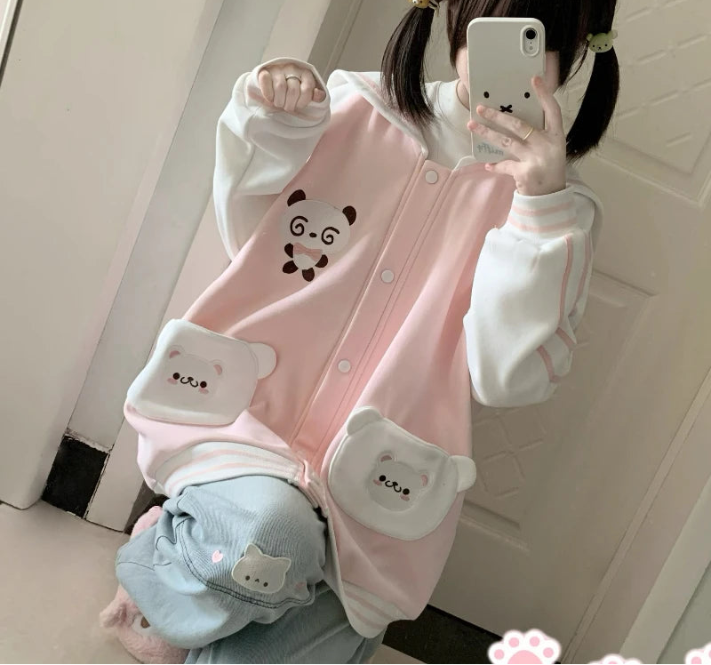 Sweet Bear Sailor Collar Lolita Jacket