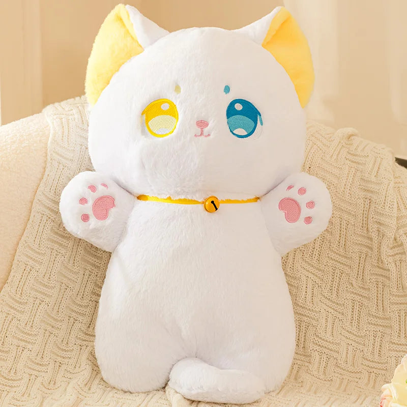 Sailor Moon Fluffy Black White Cat Plushies-Kawaii Dream