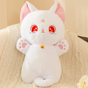 Sailor Moon Fluffy Black White Cat Plushies-Kawaii Dream