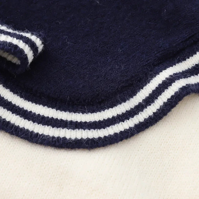 Sailor Moon Inspired Collar Long Sleeve Cardigan-Kawaii Dream