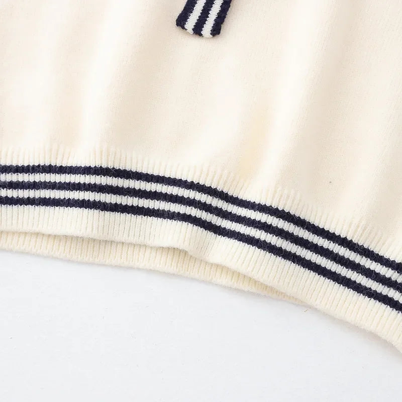 Sailor Moon Inspired Collar Long Sleeve Cardigan-Kawaii Dream