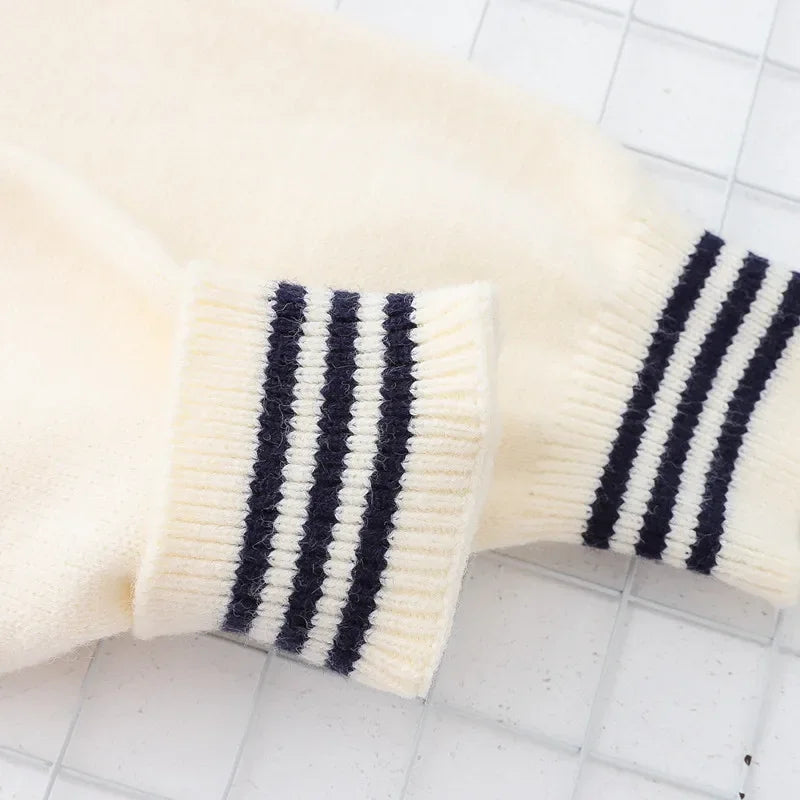 Sailor Moon Inspired Collar Long Sleeve Cardigan-Kawaii Dream