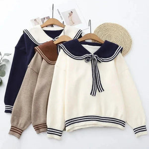 Sailor Moon Inspired Collar Long Sleeve Cardigan-Kawaii Dream