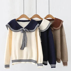 Sailor Moon Inspired Collar Long Sleeve Cardigan-Kawaii Dream