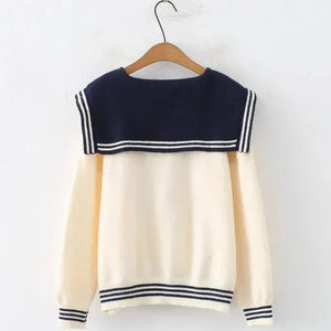 Sailor Moon Inspired Collar Long Sleeve Cardigan-Kawaii Dream