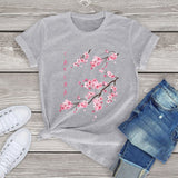 Sakura Cherry Blossom Tee-Kawaii Dream