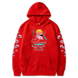Sakura Flamingo Sunset Unisex Hoodie-Kawaii Dream