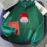 Sakura Tree Blood Red Moon Unisex Hoodie-Kawaii Dream