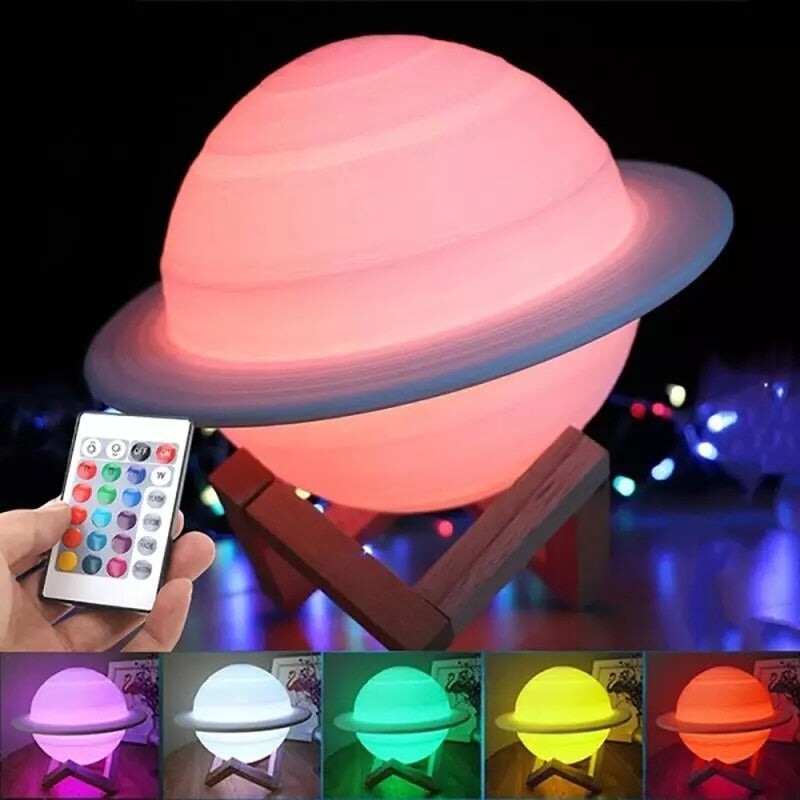 Saturn Table Lamp-Kawaii Dream