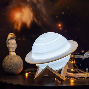 Saturn Table Lamp-Kawaii Dream