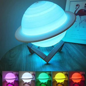 Saturn Table Lamp-Kawaii Dream
