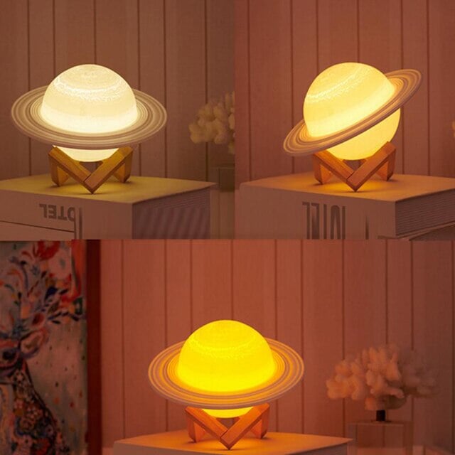 Saturn Table Lamp-Kawaii Dream