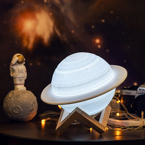 Saturn Table Lamp-Kawaii Dream