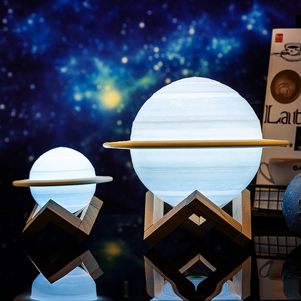 Saturn Table Lamp-Kawaii Dream