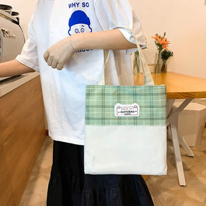 Set of 5 Kawaii Plaid Backpack Bag Collection-Kawaii Dream