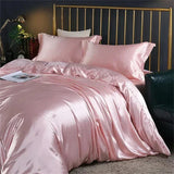 Shades of Pink Mulberry Silk Bedding Set-Kawaii Dream