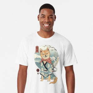 Shiba Inu in Kimono Tee-Kawaii Dream
