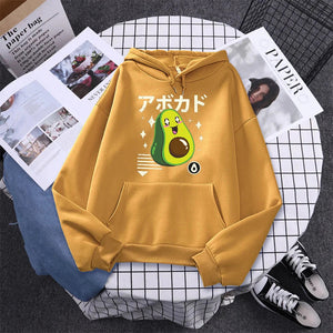 Shikako the Happy Avocado Hoodie-Kawaii Dream