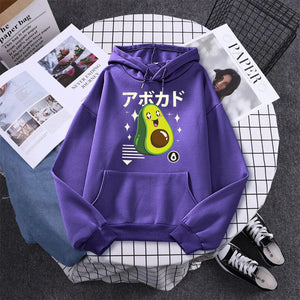 Shikako the Happy Avocado Hoodie-Kawaii Dream