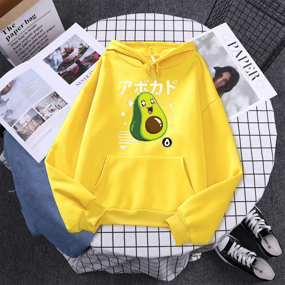 Shikako the Happy Avocado Hoodie-Kawaii Dream