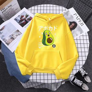 Shikako the Happy Avocado Hoodie-Kawaii Dream