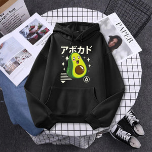 Shikako the Happy Avocado Hoodie-Kawaii Dream