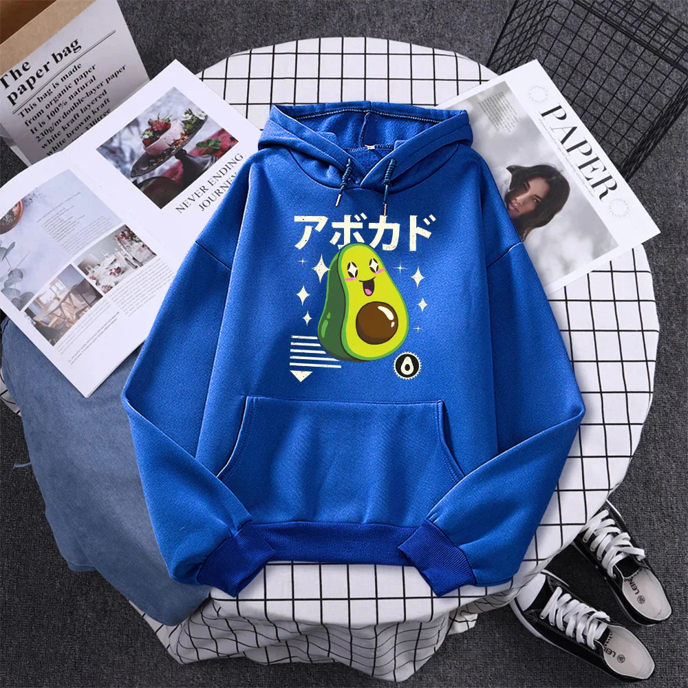 Shikako the Happy Avocado Hoodie-Kawaii Dream