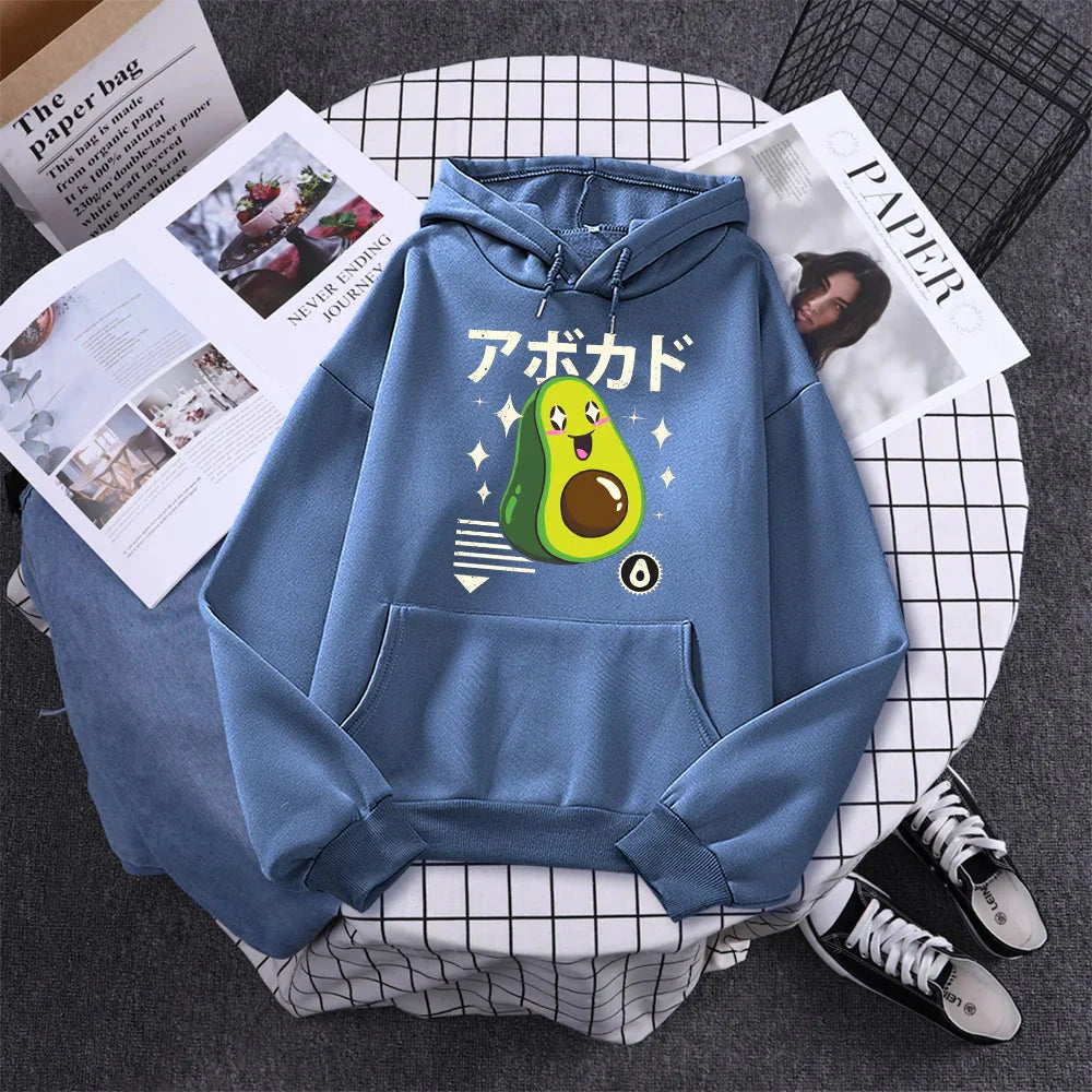 Shikako the Happy Avocado Hoodie-Kawaii Dream