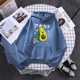 Shikako the Happy Avocado Hoodie-Kawaii Dream