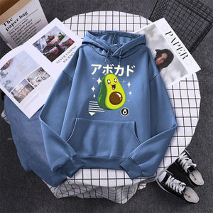 Shikako the Happy Avocado Hoodie-Kawaii Dream