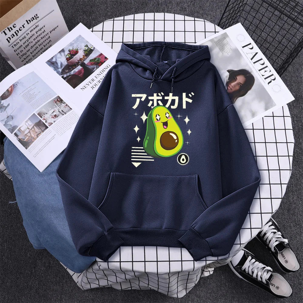 Shikako the Happy Avocado Hoodie-Kawaii Dream