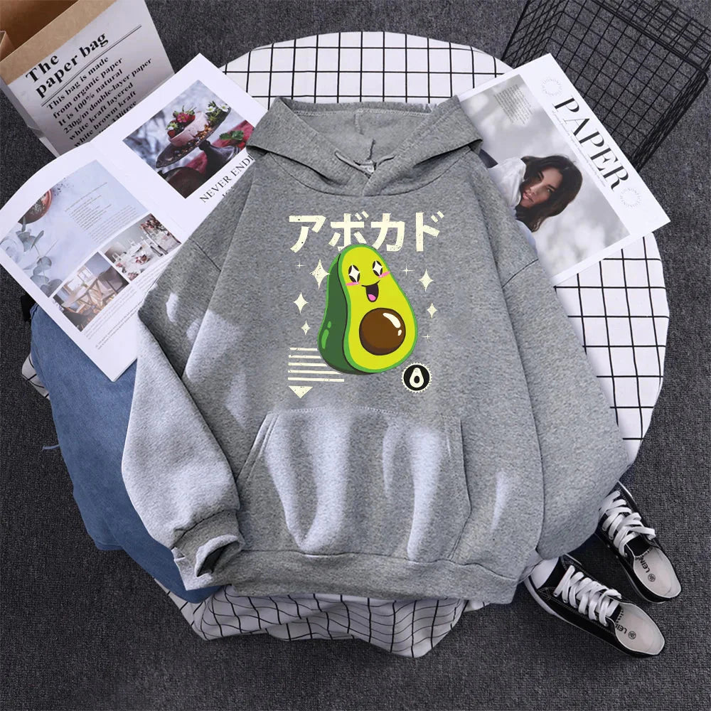 Shikako the Happy Avocado Hoodie-Kawaii Dream
