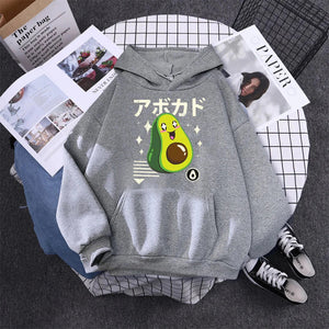 Shikako the Happy Avocado Hoodie-Kawaii Dream