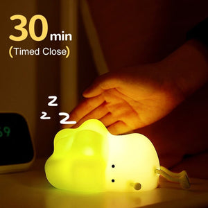 Sleeping Broccoli LED Night Light-Kawaii Dream