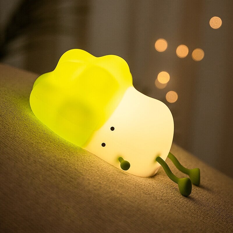 Sleeping Broccoli LED Night Light-Kawaii Dream