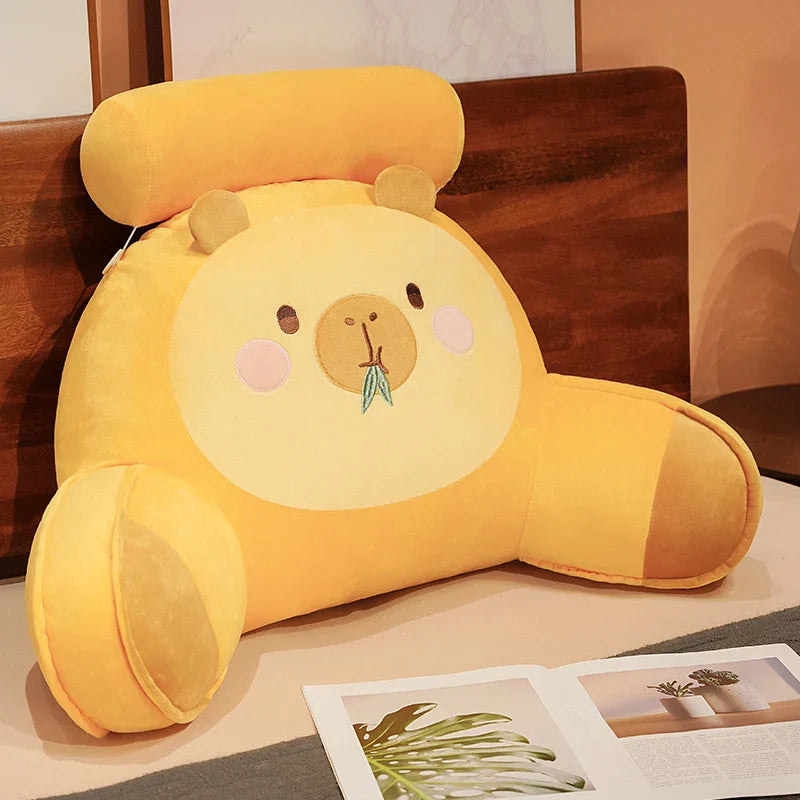 Sleepy Capybara Resting Cushion Pillow-Kawaii Dream