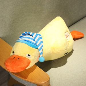 Sleepy Fluffy Duck Plushie-Kawaii Dream