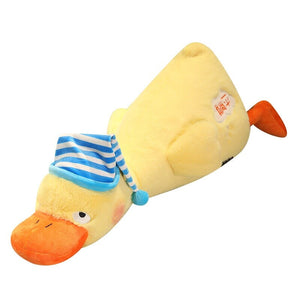 Sleepy Fluffy Duck Plushie-Kawaii Dream