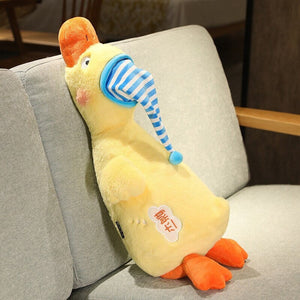 Sleepy Fluffy Duck Plushie-Kawaii Dream