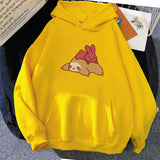 Sleepy Sloth Red Bunny Unisex Hoodie-Kawaii Dream