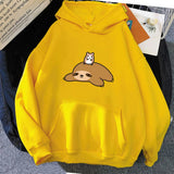 Sloth & Hamster Besties Unisex Hoodie-Kawaii Dream