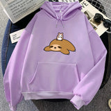 Sloth & Hamster Besties Unisex Hoodie-Kawaii Dream